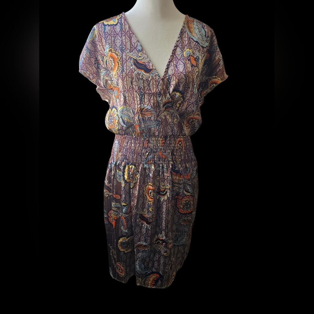 BUCKETLIST Multicolor Floral Midi Dress